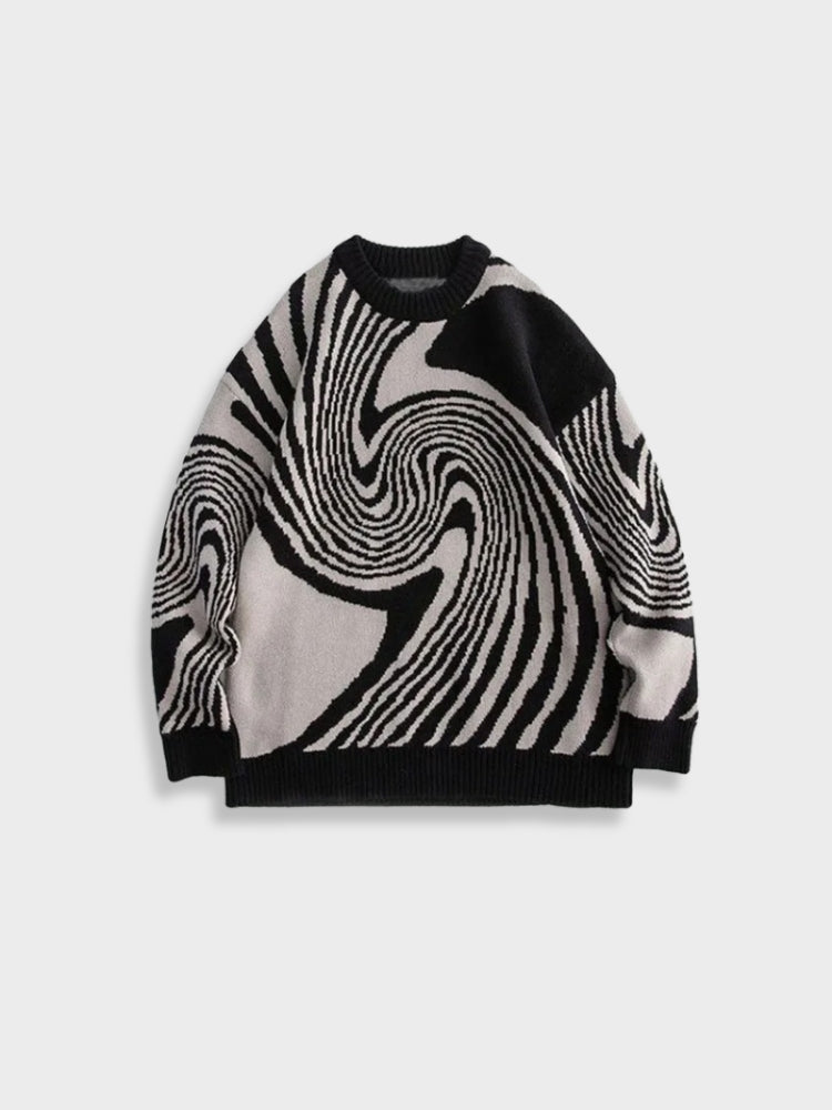 Vintage Abstract Sweater