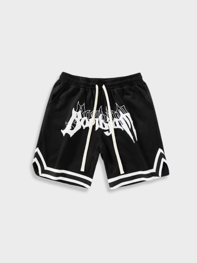 Embroided Streetwear Shorts