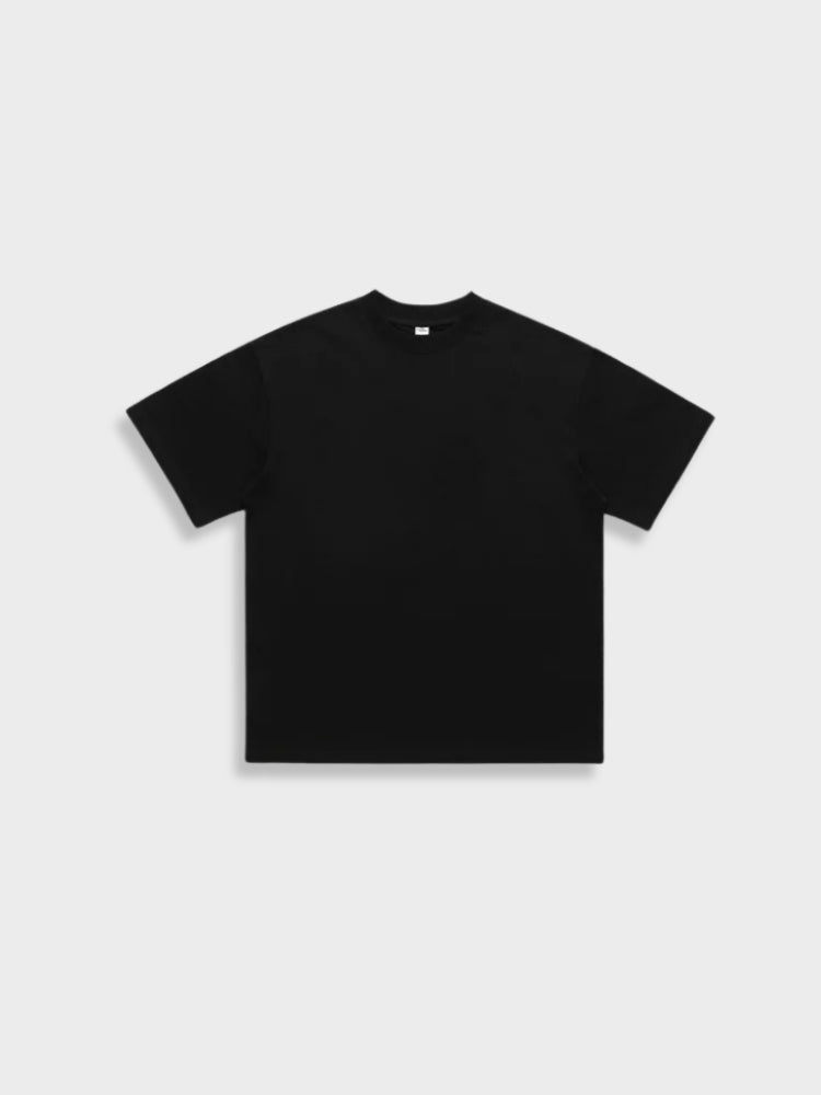 Thick Material Plain Cotton Tee