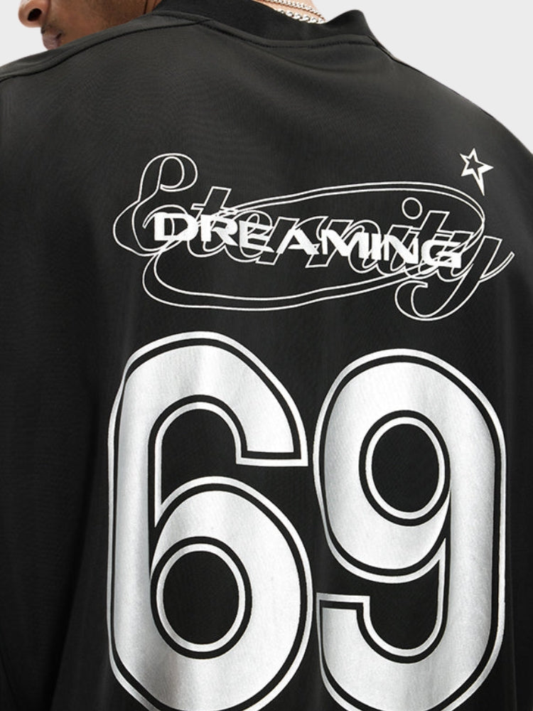 Dreaming 69 Football Tee