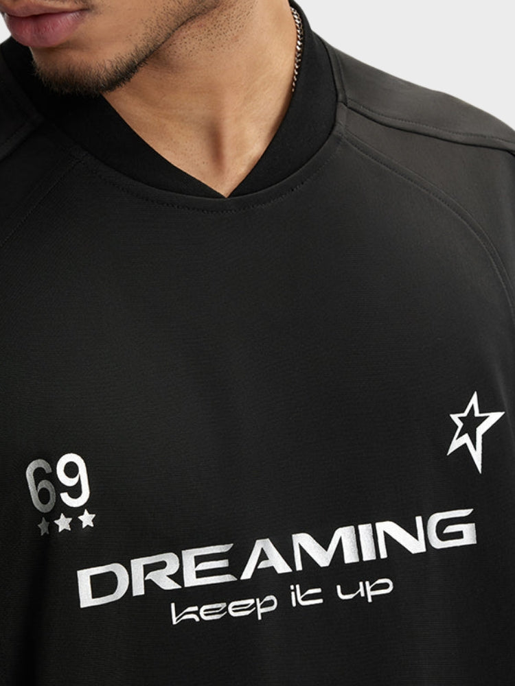 Dreaming 69 Football Tee