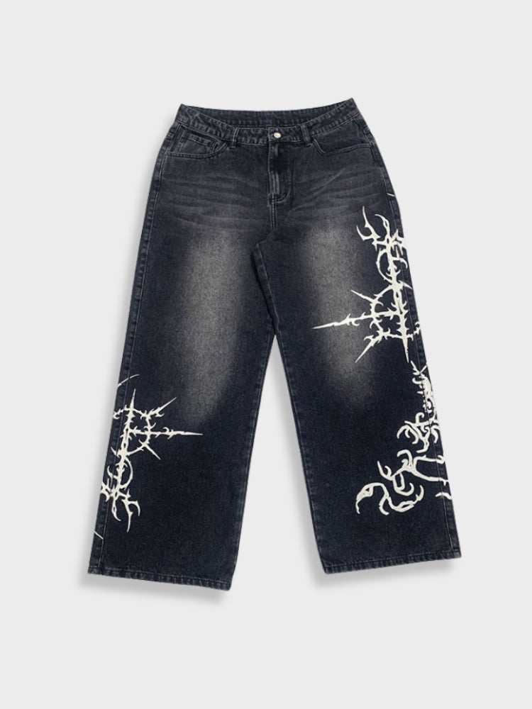 Black Graphic DCRB Denim