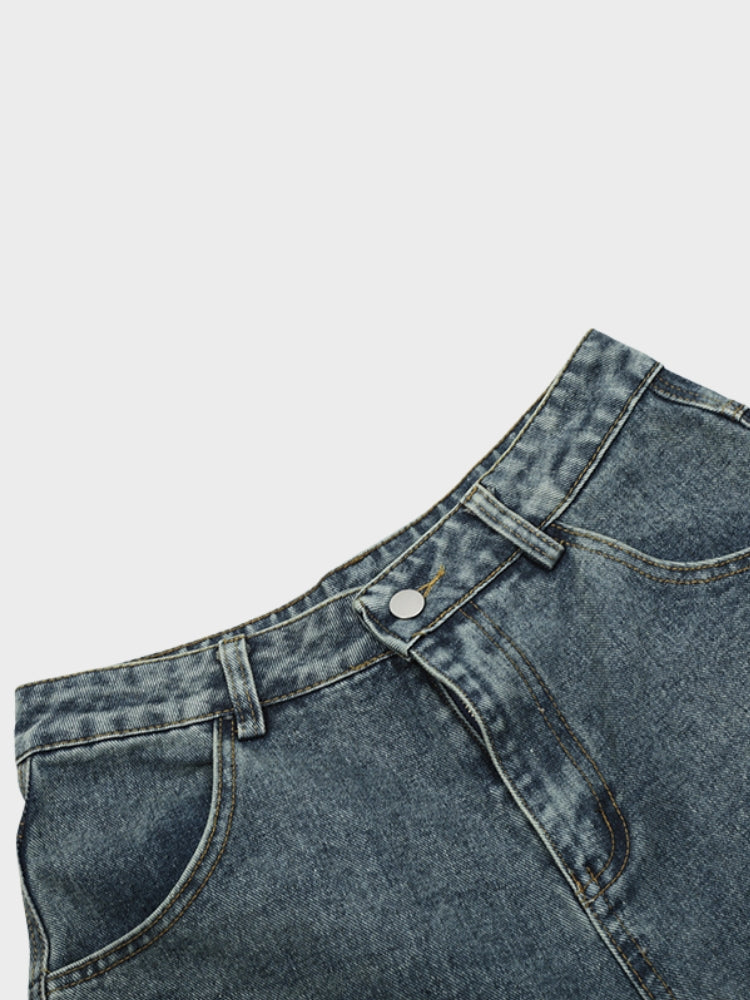DCRB Floral Jorts