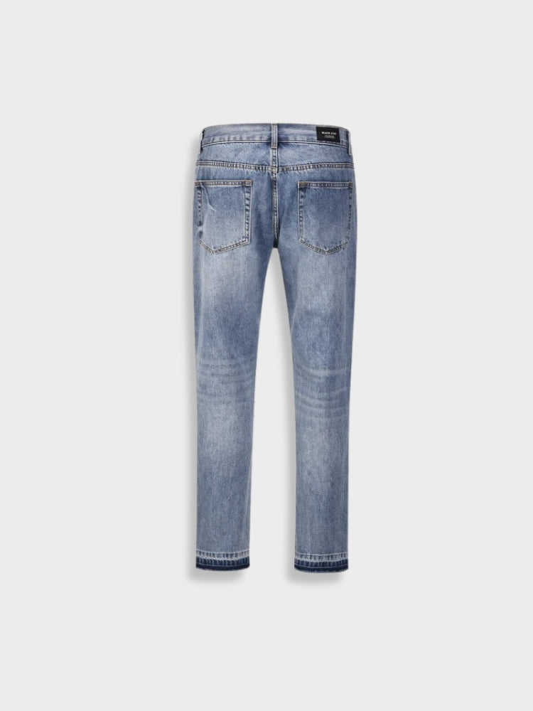 Cat Whisker Vintage Denim Jeans