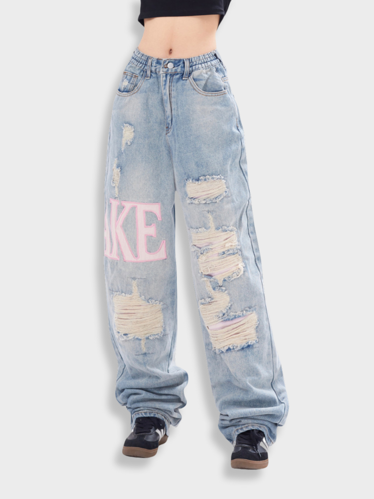 Make Washed & Ripped Jeans