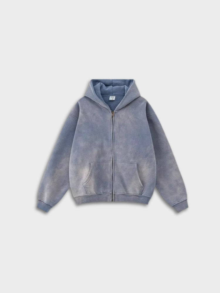 330 GSM Decarba Gradient Washed Hoodie