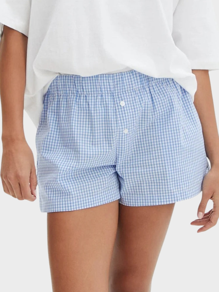 Vintage Linen Summer Shorts