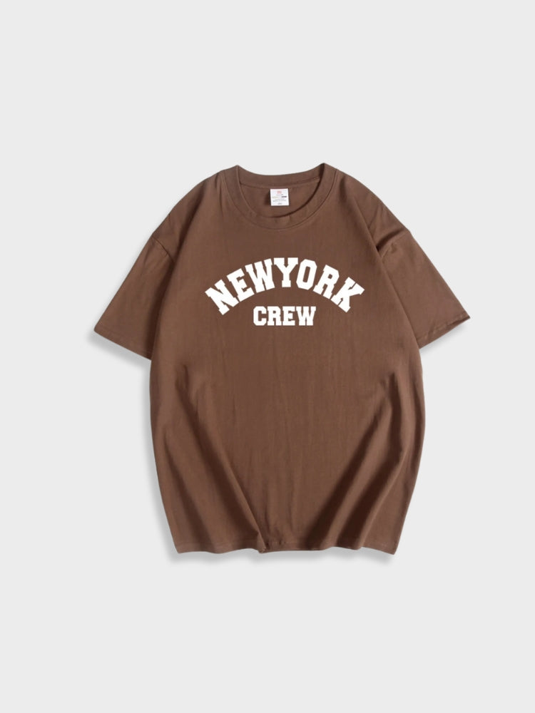 NewYork Crew Oversized Tee