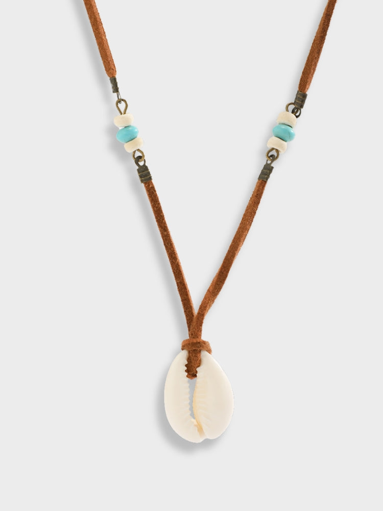 Brown Sea Shell Beach Necklace