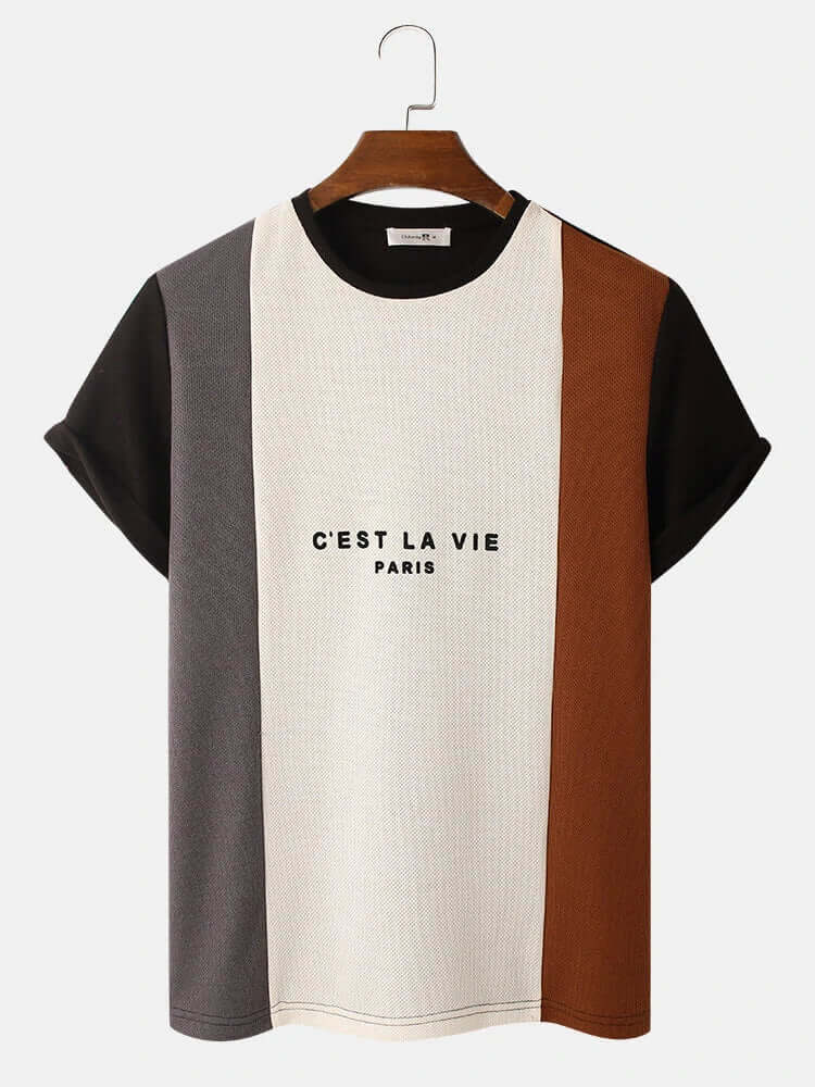 Cest la vie - Dubble stripe Paris T-Shirt