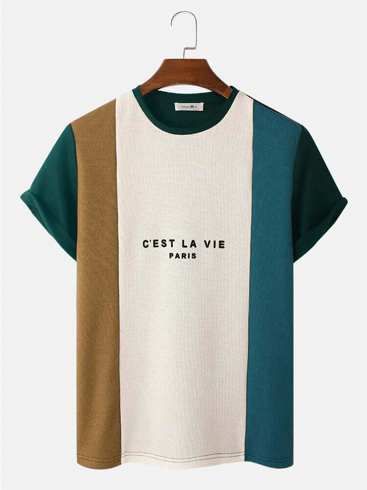 Cest la vie - Dubble stripe Paris T-Shirt