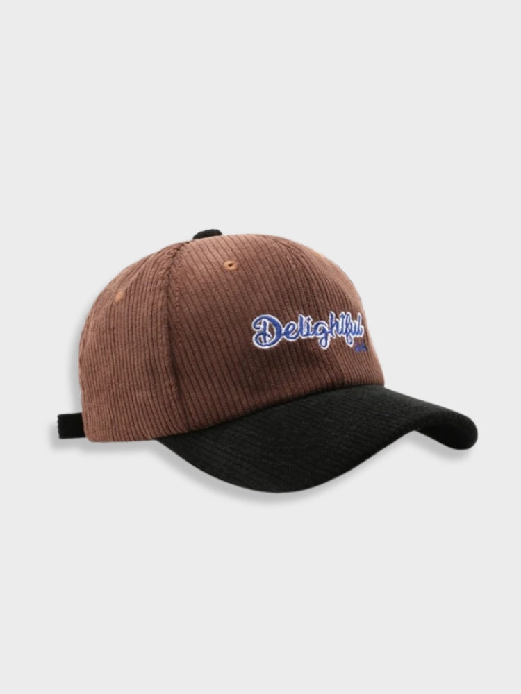 Vintage Delightful Corduroy Cap