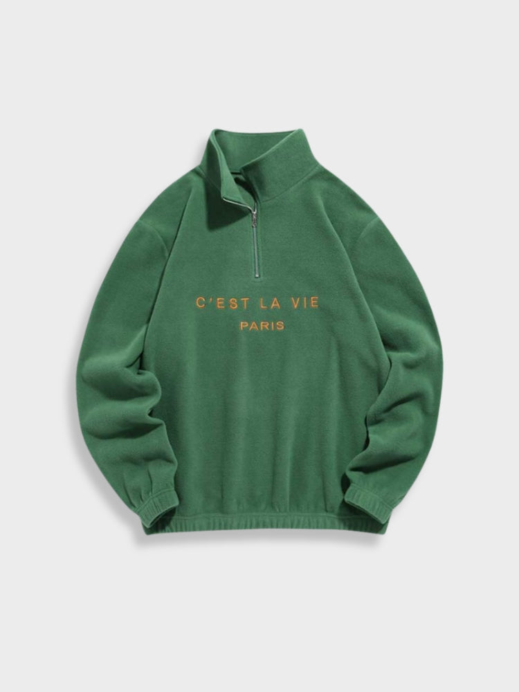 Paris Fleece Zipper