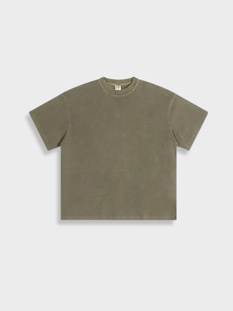 200 GSM Light Washed Cotton Tee