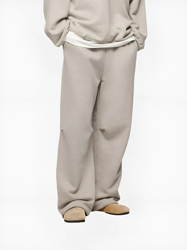 Decarba Straight Fleece Sweatpants