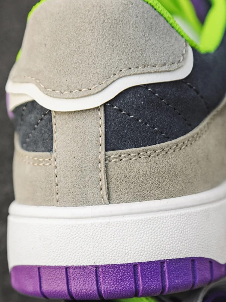 Purple Suede Thunder Heart Dunks