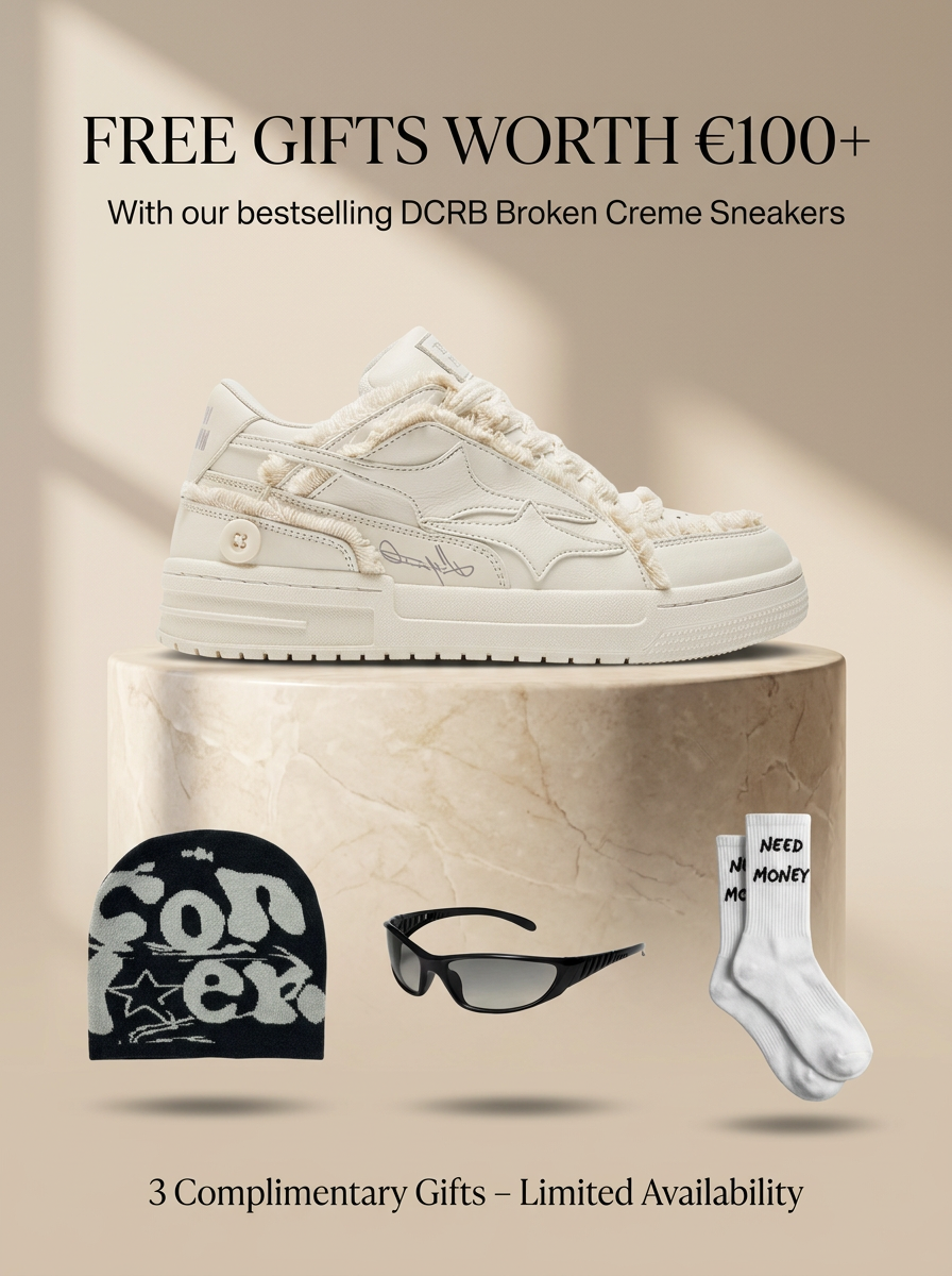 DCRB Broken Creme Sneakers