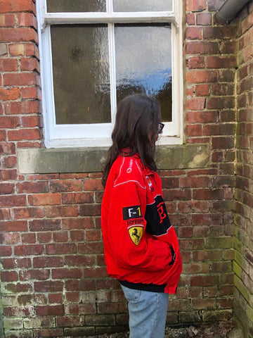 Vintage Red Ferrari Jacket