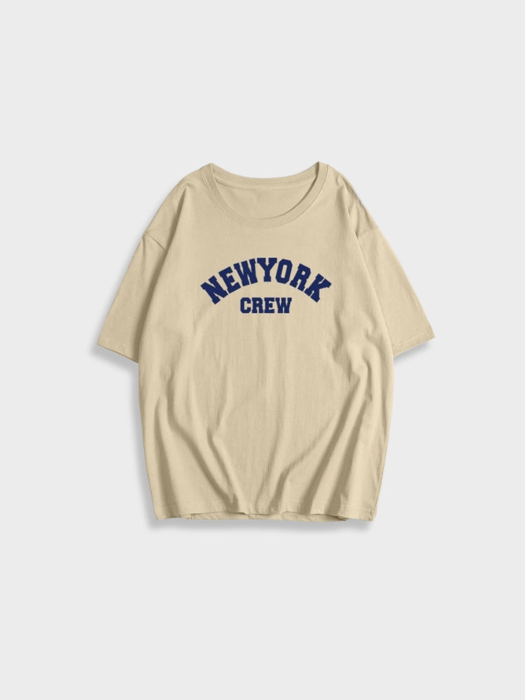 NewYork Crew Oversized Tee