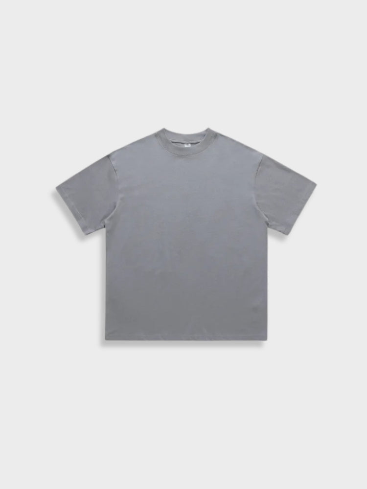 Thick Material Plain Cotton Tee