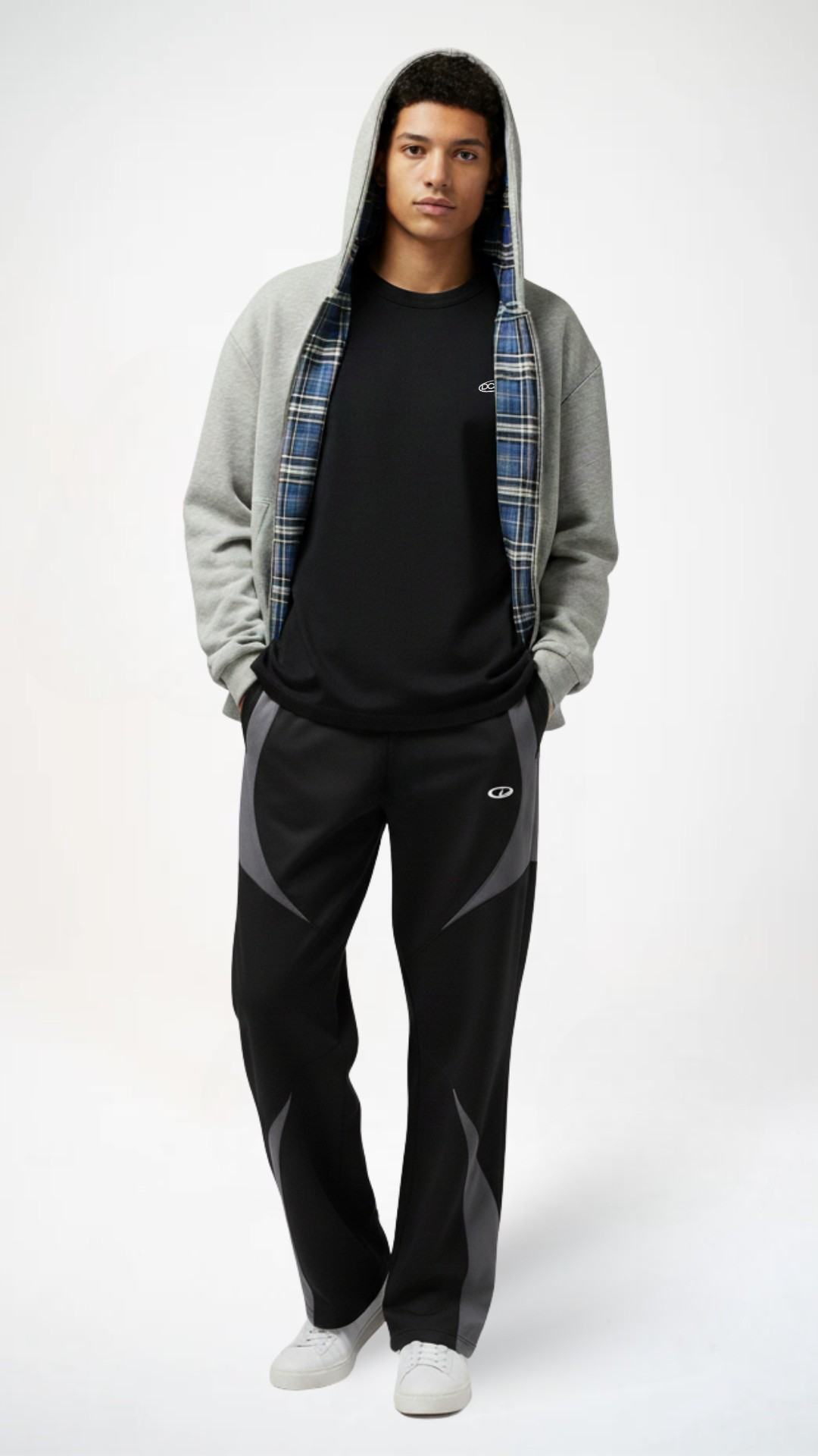 DCRB Inside Out Checkered Zipper