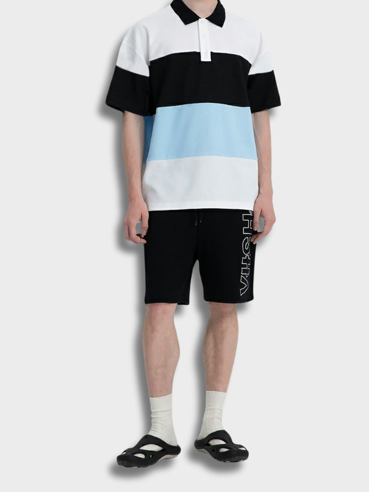 Colorblock Polo Tee