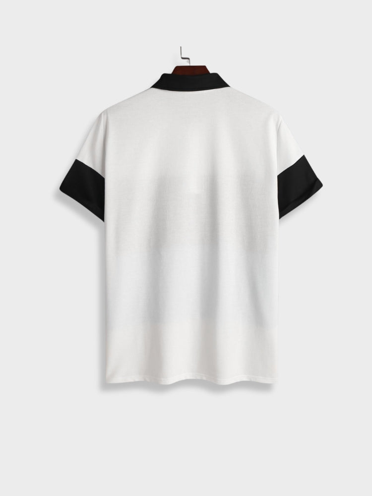 Colorblock Polo Tee