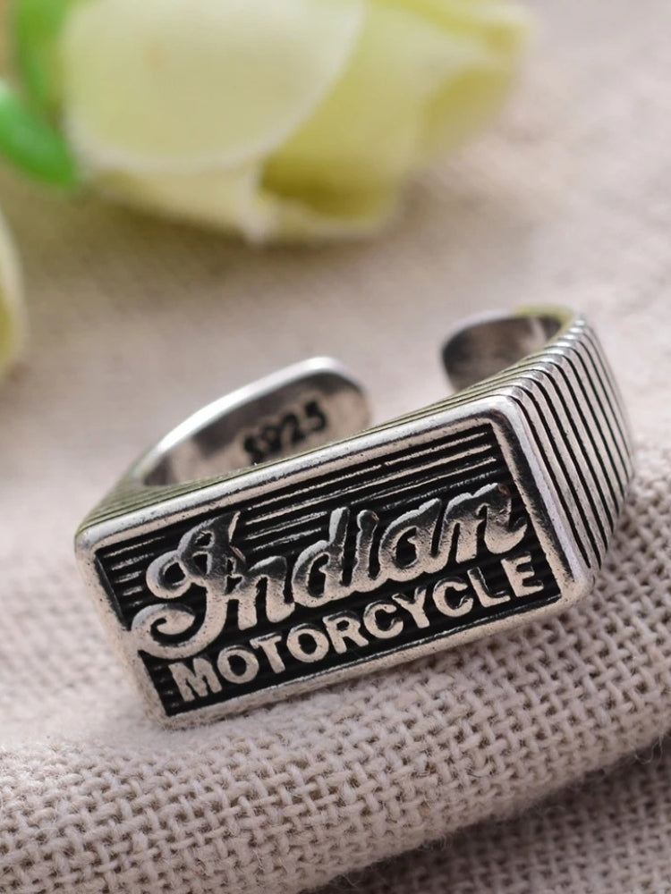 Vintage Indian Motorcycle Ring