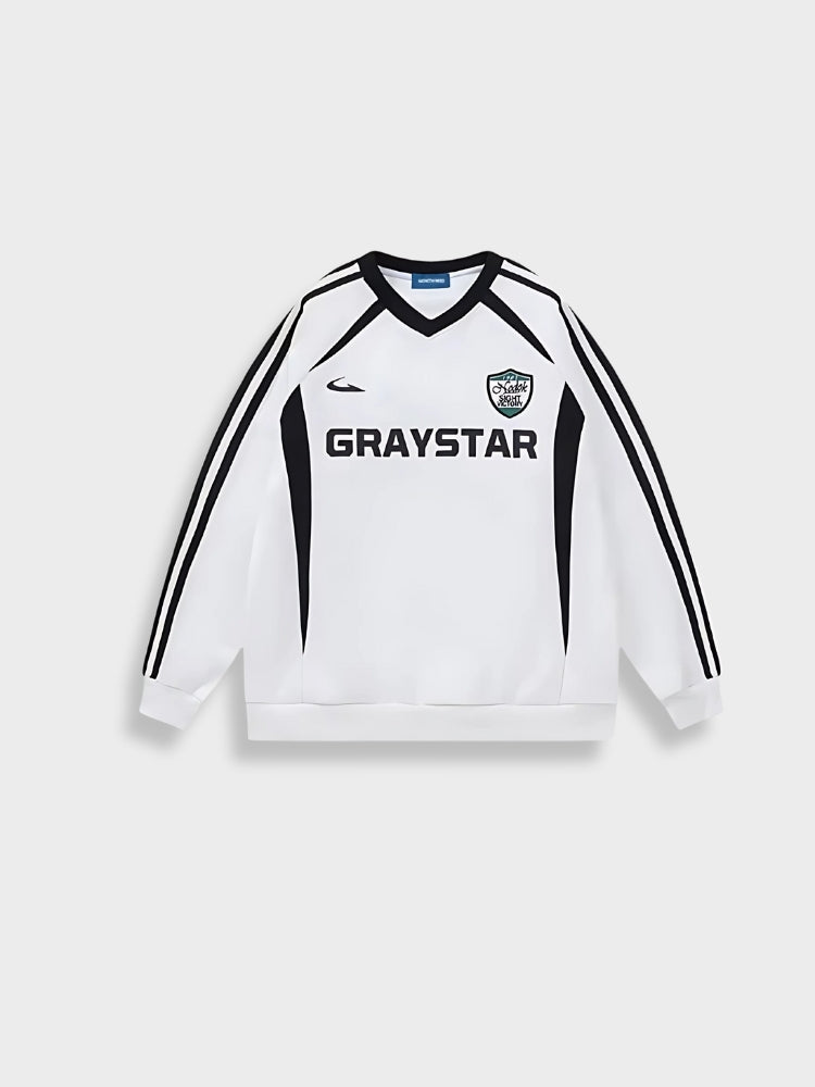 DCRB Graystar Vintage Football Sweater