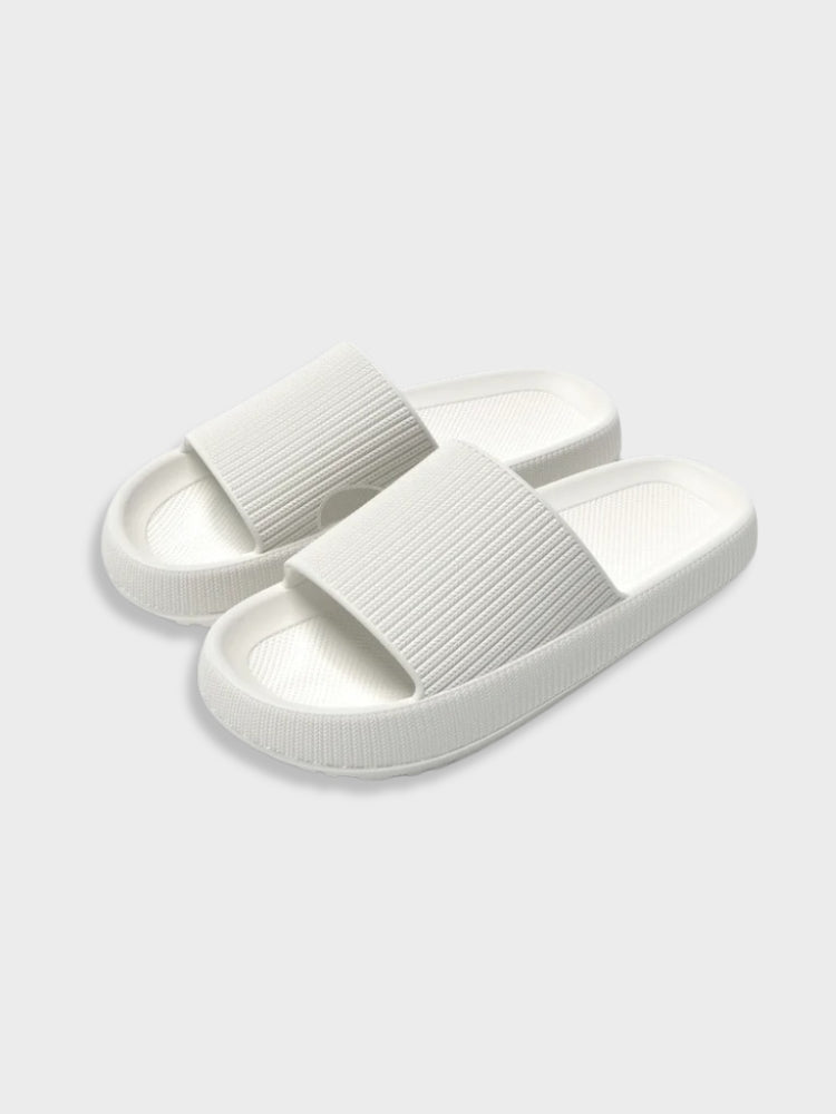 Neutral Decarba Flexible Woman Slides